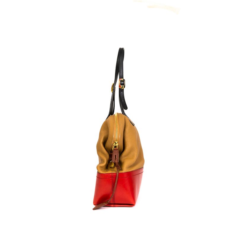 Bolsa-Fendi-Couro-Bicolor