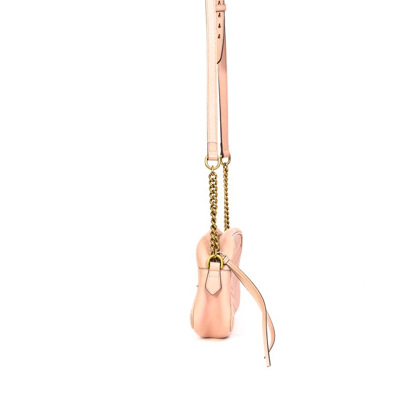 Bolsa-Gucci-Marmont-Couro-Rosa-Milennial