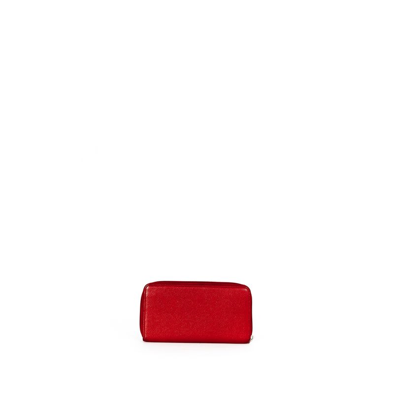 Carteira-Chanel-Couro-Caviar-Vermelho