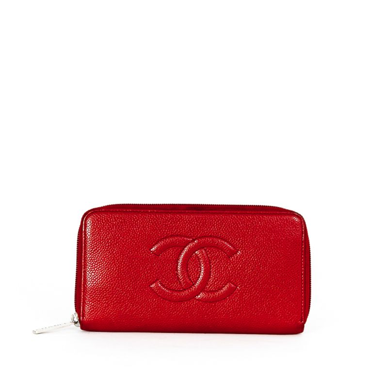 62520-Carteira-Chanel-Couro-Caviar-Vermelho-1