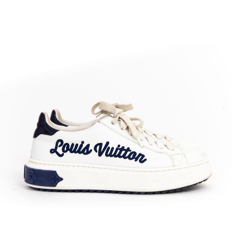 Tenis-Louis-Vuitton-Couro-Branco