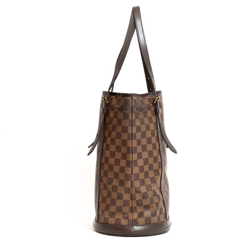 Bolsa-Louis-Vuitton-Bucket-Damier-Ebene