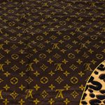 Lenco-Louis-Vuitton-Seda-Marrom-Oncinha-Monograma