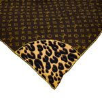 Lenco-Louis-Vuitton-Seda-Marrom-Oncinha-Monograma