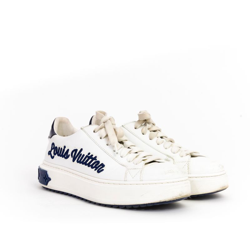 Tenis-Louis-Vuitton-Couro-Branco