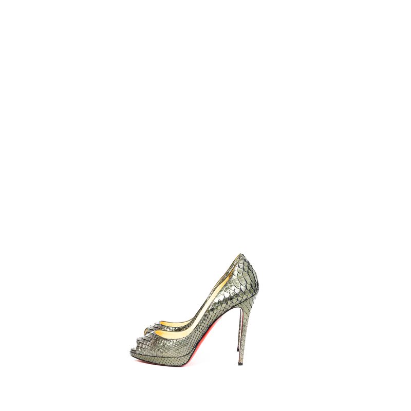 62510-Peep-Toe-Christian-Louboutin-Python-Chumbo