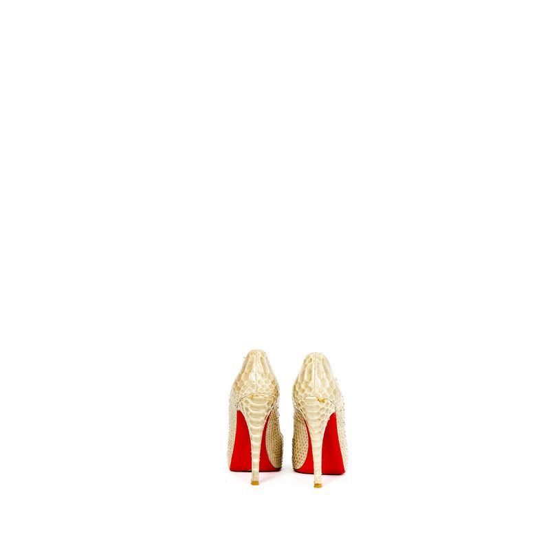 62516-Peep-Toe-Christian-Louboutin-Python-Bege
