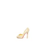 62516-Peep-Toe-Christian-Louboutin-Python-Bege