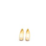 62516-Peep-Toe-Christian-Louboutin-Python-Bege