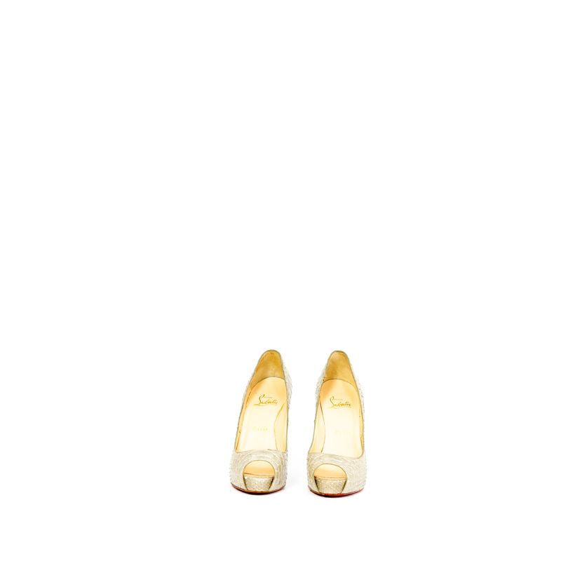 62516-Peep-Toe-Christian-Louboutin-Python-Bege