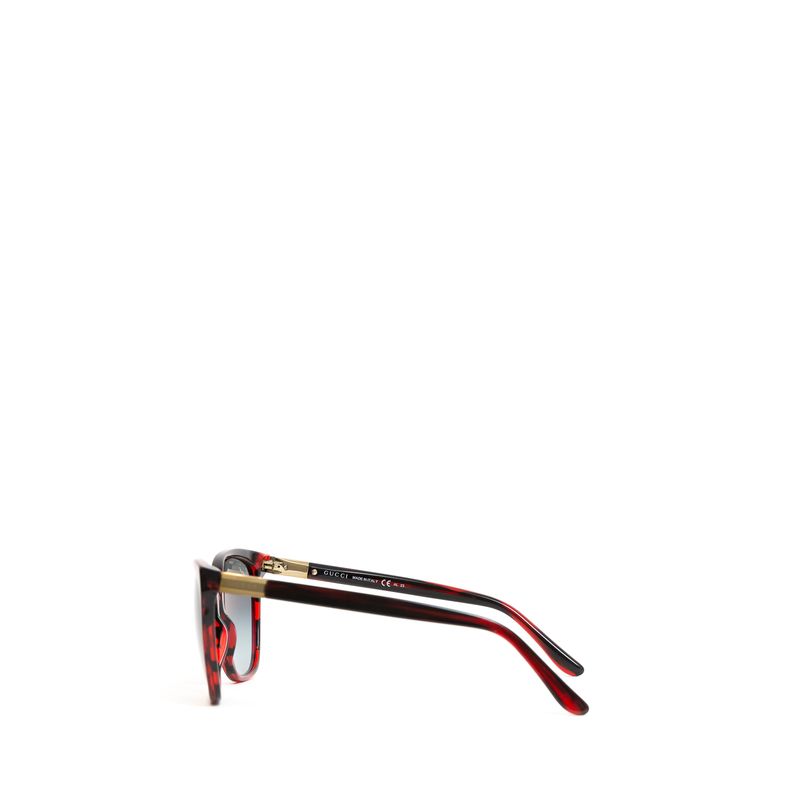 Oculos-Gucci-Vermelho-e-Preto