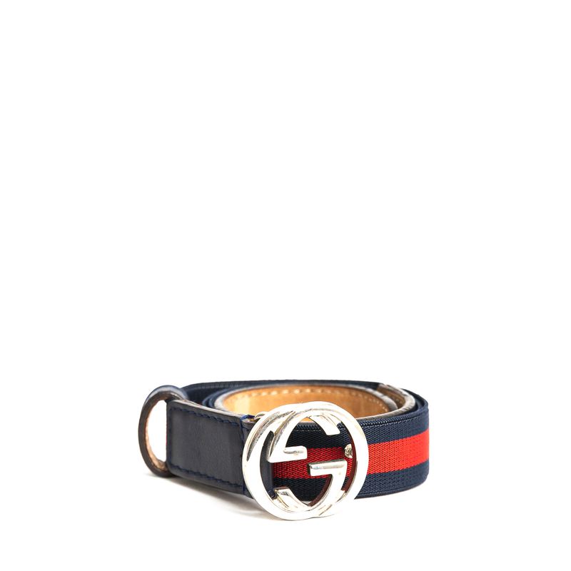 Cinto-Gucci-Infantil-Listras-Azul-e-Vermelha