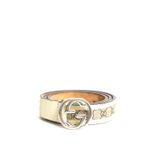 Cinto-Gucci-Infantil-Monograma-Bege
