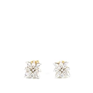 Brincos Aron & Hirsch Ouro Branco