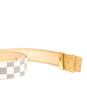 Cinto Louis Vuitton Damier Azur