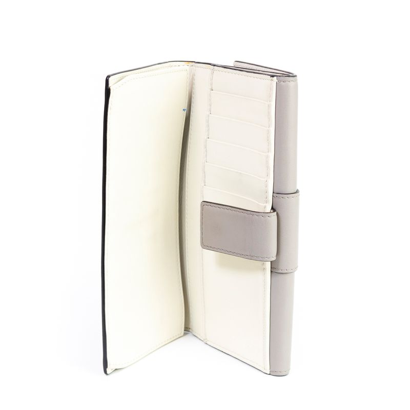 Carteira-Gucci-Bambu-Couro-Cinza