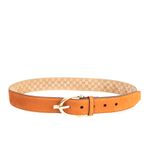 Cinto-Gucci-Couro-Laranja