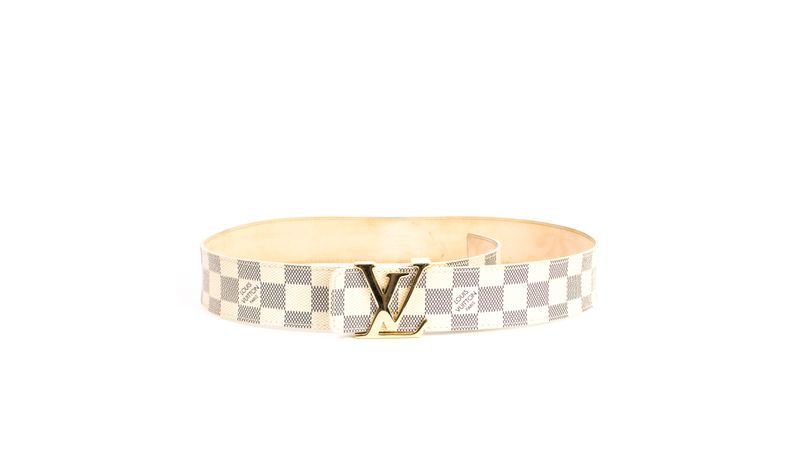 Cinto Louis Vuitton Damier Azur