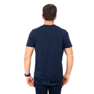 Camiseta Prada Red Stripe Azul Marinho
