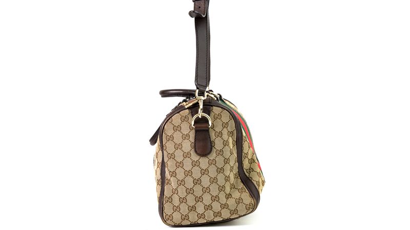 BOLSA GUCCI VINTAGE WEB ORIGINAL GG BOSTON