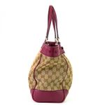Bolsa-Gucci-Jacquard-Couro-Rosa