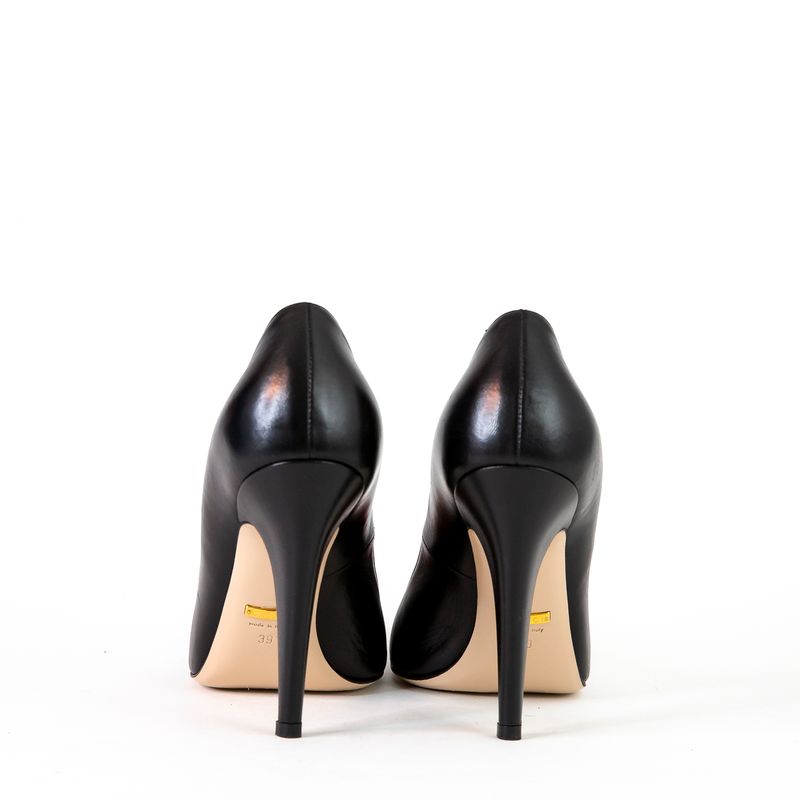 Scarpin-Gucci-Couro-Preto-Labios