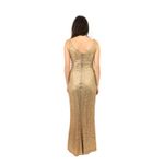 Vestido-Longo-Ralph-Lauren-Dourado