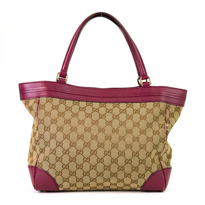 Bolsa-Gucci-Jacquard-Couro-Rosa