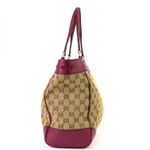 Bolsa-Gucci-Jacquard-Couro-Rosa