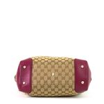 Bolsa-Gucci-Jacquard-Couro-Rosa