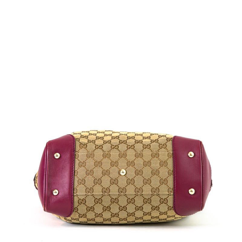 Bolsa-Gucci-Jacquard-Couro-Rosa