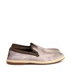 Slipper-Dolce---Gabbana-Camurca-e-Palha-Cinza