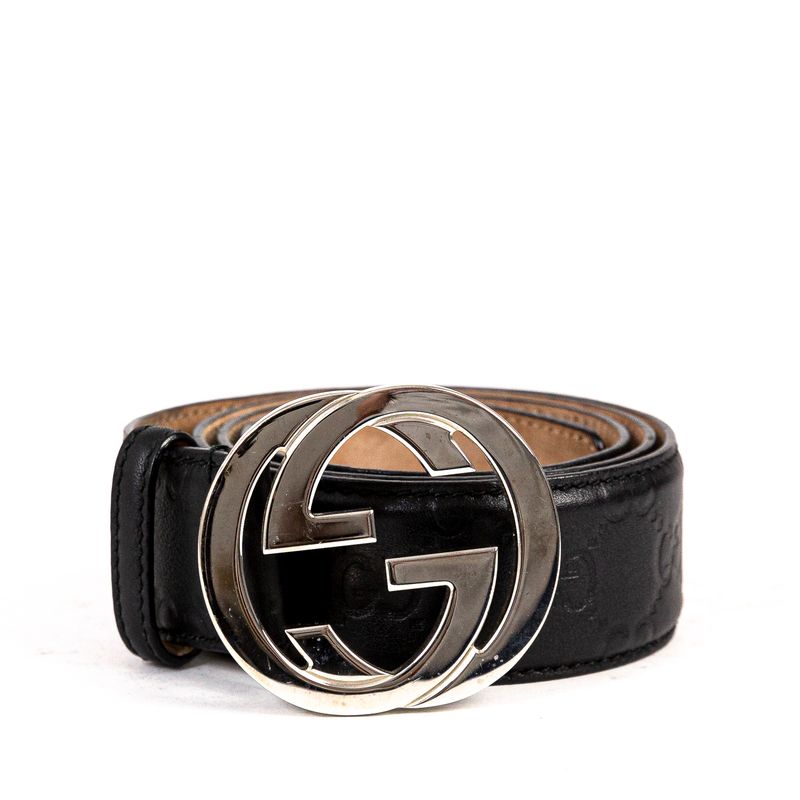 Cinto-Gucci-Guccissima-Preto
