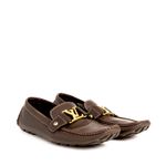 Mocassim-Louis-Vuitton-Couro-Marrom