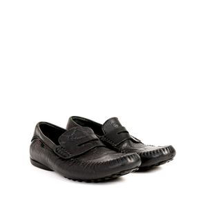 Mocassim Gucci Guccissima Preto
