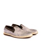 Slipper-Dolce---Gabbana-Camurca-e-Palha-Cinza