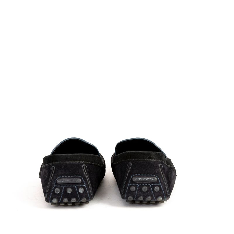 Mocassim-Louis-Vuitton-Camurca-Verde-Bicolor
