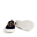 Slipper-Gucci-Lona-Azul-Marinho-Brasao