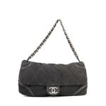 Bolsa-Chanel-Tecido-Cinza