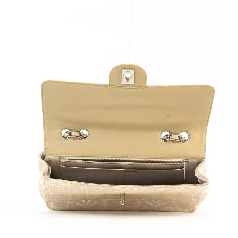Bolsa-Chanel-CC-Bege