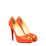 62680-Peep-Toe-Christian-Louboutin-Couro-Laranja