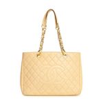 Bolsa-Chanel-Shopper-Caviar-Bege