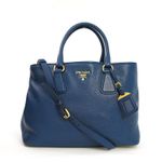 Bolsa-Prada-Tote-Couro-Azul