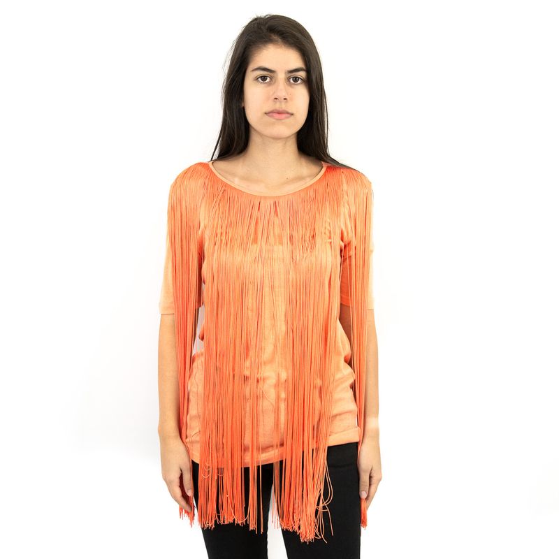 Camiseta-Stella-McCartney-Laranja-Franjas