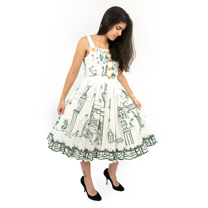 Vestido-Dolce---Gabbana-Desenho-Verde