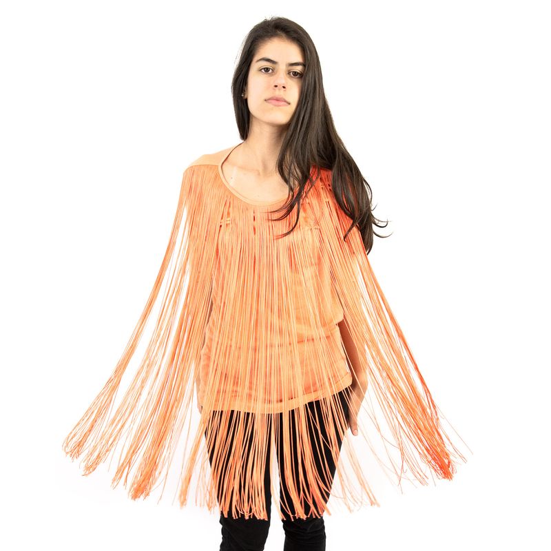 Camiseta-Stella-McCartney-Laranja-Franjas