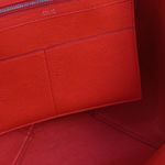 Bolsa-Celine-Tote-Couro-Vermelho