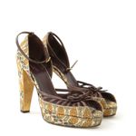 62721-Sandalia-Gucci-Tecido-Marrom-Estampada