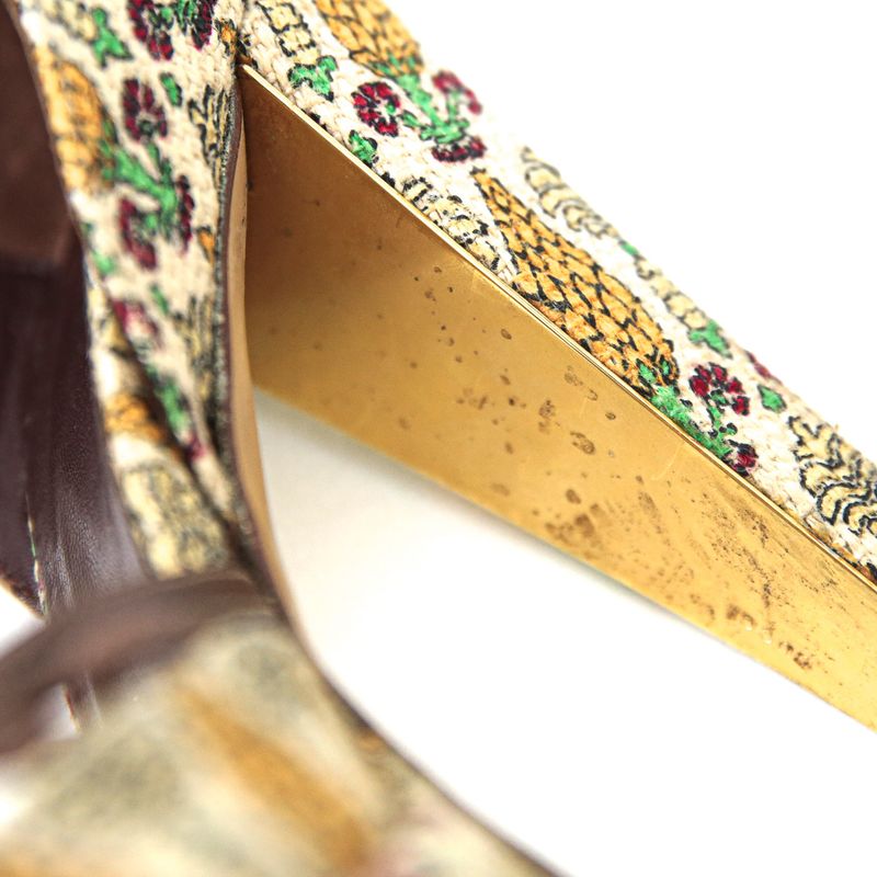 62721-Sandalia-Gucci-Tecido-Marrom-Estampada