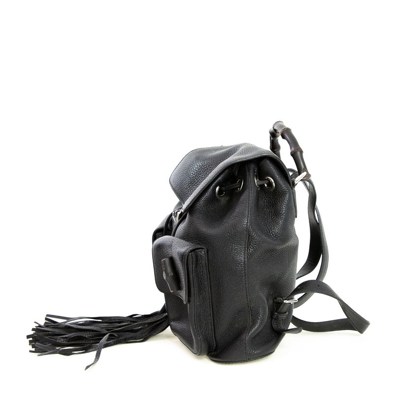 62738-Mochila-Gucci-Couro-Preto